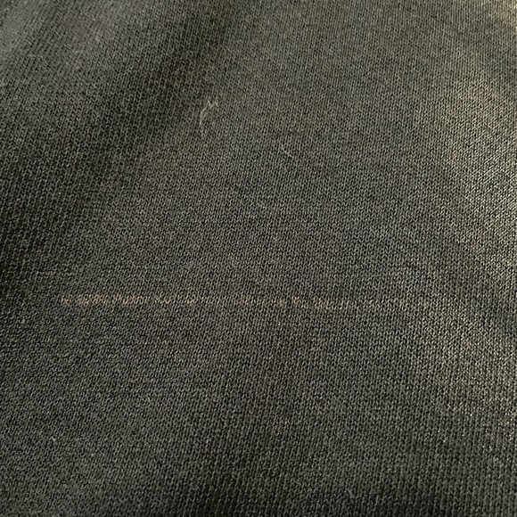 Rare Vintage 90s Tiger Graphic Sweatshirt - Night Nature. Double side Scene Sz L - Picture 5 of 10